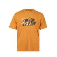 在飛比找ETMall東森購物網優惠-任-Timberland 男款小麥色前標印花有機棉短袖T恤A