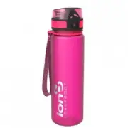 Ion8 LEAK PROOF SLIM DRINK BOTTLE 500ml One Touch Flip-Top Opening PINK