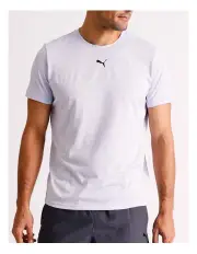 [Puma] M Tad Essentials Heather Cat Tee in Grey