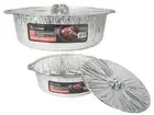 Top Chef Aluminum Foil Pot w/ Lid - 39x12cm