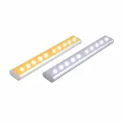 1Pc LED Motion Sensor Light PIR Cordless Night Light Closet Stair Battery Powered
