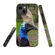 For Apple iPhone 13 Case, Armour Back Cover, Cassowary