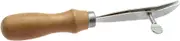 ULDIGI Leather Tool Spacing Wheel Scribing Wheel for Leather Craft Comfortable Wood Handle for Stitching