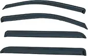 FUWKAIZS Windshield Compatible for Kia Rio 4 Sedan 2017 2018 2019 2020 Accessories Car Windows Visors Deflectors Rain Eyebrow Awning Trim