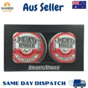 American Barber Hair Styling Wax Man Styling Paste 50ml-100ml Duo Pack AUS SELL