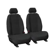 Mazda CX-5 KF SUV 2017-On Custom Neoprene Black FRONT Car Seat Covers CX5