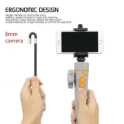 8MM/0.3" 1080P Wifi Endoscope Camera 360° Steering Industrial Endoscope tps