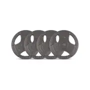 CORTEX 10kg Tri-Grip 25mm Standard Weight Plates (Set of 4)