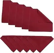 Cabilock 10pcs Napkins Fabric Serviettes for Home Hotel Restaurant Party Events Elegant Table Decoration for Dining Special Occasions