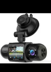 Dash Cam 1080P Dash Camera Front and Rear Built-In WiFi & GPS Parking Mode