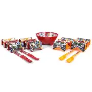 NEW PREPARA TACO GIFT SET Stand Holder Bowl Spoon