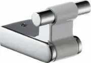 Iris Chrome White Towel Hook/ Robe hook/ Decorative hook