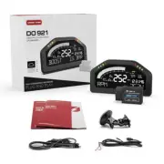 OBD2 Bluetooth Gauge Race Display LCD Screen Digital Gauge Kit Multicolor Screen