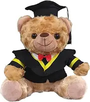 Graduation Plush - High School Grad Stuffed Animal | Plush Bear with String Light for College High School Graduates, Graduation Party Decor