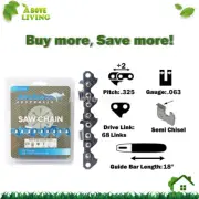 Chainsaw Chain S Chisel For 18" Stihl MS231 MS231C-BE MS250 MS250C MS250C-BE