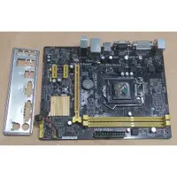 在飛比找蝦皮購物優惠-華碩 ASUS H81M-K 主機板1150/良品/附擋板