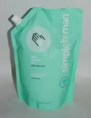 Simplehuman CT1085 Verbena Hand Sanitizer Refill Gel W Aloe Vera 34oz Bag NEW