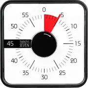 Countdown Timer 7.5 inch; 60 Minute 1 Hour Visual Timer - Classroom Teaching ...