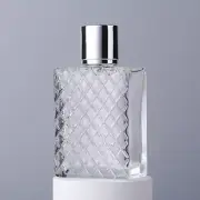 Empty Perfume Bottle Thick Glass Refillable Spray Atomizer Luxury Bottle 100ML