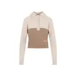 [Chloe] Chloe-Barley Brown Wool Pullover-Donna XS STAND