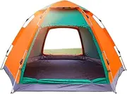 Automatic Pop Up Tent 3-4 Person Outdoor Lightweight Camping Tent Easy Set Up Beach Tents Perfect for Outdoor Hiking Traveling Fishin