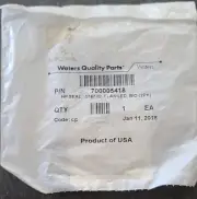NEW!! Waters !!HP Seal, .0787 ID, Flanged, Bio 2pk p/n: 700005418