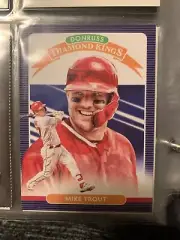 4 Mike Trout baseball cards