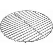 7440 34CM Grille de Cuisson en Acier Nickel Brillant pour Weber Charcoal Kettle 47CM Barbecue charbon Grils, Weber One-Touch, Bar-B-Kettle, Smokey Mou