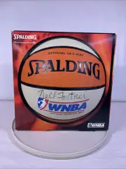 Vintage Spalding WNBA Women’s Basketball Size 28.5 New Signed Nell Fortner