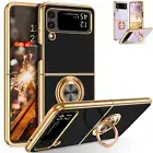 For Samsung Galaxy Z Flip 4 Z Flip 3 5G Shockproof Hybrid Case Cover Kickstand