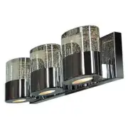 Access Lighting 23927-CH-CLR Bubbles 3 Light Chrome Vanity Light Wall Light