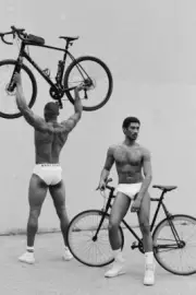 [O541] Handsome Man Cute Male Model Showing Off Body Physique Art Photography