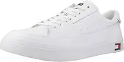 [Tommy Jeans] Men's Essential Badge Leather Sneaker