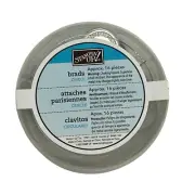 Stampin Up! Circle Brads 16 Pieces Silver Metal Scrapbooking & Craft Supplies