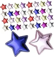 COHEALI 40pcs Small Star Decorations for Cake Baking Craft Star Ornaments Cake Decoration Kit Diy Party Supplies
