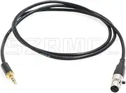 SZRMCC 3.5mm 1/8'' TRS to TA3F 3 Pin Mini-XLR Audio Cable for Sennheiser AKG Headphones Mic