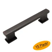 *15 Pack* Cosmas Oil Rubbed Bronze Contemporary Cabinet Pulls #702-3.5ORB