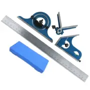 Durablity Steel Combination Ruler Set With Clear Scale For Accurate Measurements