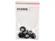 2023 Promotex Rear Hypoid Wheelset Chrome 1/87 HO Scale Plastic Model