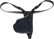 [KAIZUKICHIN] Men's G-String Thongs with Breathable Fabric for a Cool and Comfortable Fit - Perfect for Any Occasion (Grey,XL)