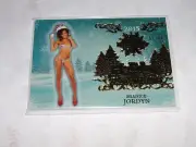 2015 Benchwarmer SHANICE JORDYN Holiday #38 Gold Foil/24 PLAYBOY Playmate Sexy