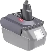 Battery Adapter，Compatible for Dyson V6 V7 V8 ，Vacuum Cleaner for 18V Li-ion Battery(V7 V8-M)