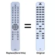 New CDC9 WR96060 For Yamaha CD Player Remote Control CDC600