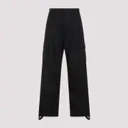 [Off White] Off White-Black Cargo Pant-Uomo 48 IT