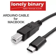 ARDUINO UNO R3 MEGA MACBOOK TYPE-C USB-C CABLE TESTED ON AIR PRO M1 AND M2