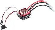 1060 60A Waterproof Brushed ESC Speed Controller Forward Brake and Reverse Brake for 1/10 RC Crawler Axial Scx10 Trx4