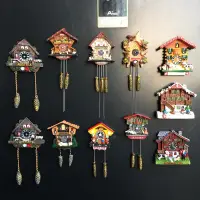 在飛比找蝦皮購物優惠-咕咕鐘彩繪冰箱貼德國奧地利瑞士旅遊紀念工藝品禮物