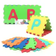 NEW Kids EVA Foam Alphabet Floor Play Mats Tiles 30 x 30cm 26pcs