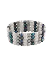 Splendid Pearls Silver 6-7mm Pearl Bracelet