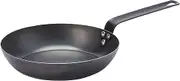 Pyrolux Industry Blue Steel Fry Pan/Skillet, 26 cm, Black
